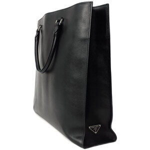 Prada Triangle Logo Bag Tote